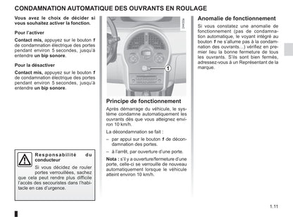 2012-2013 Renault Modus/Grand Modus Owner's Manual | French