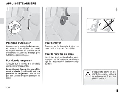 2008-2012 Renault Modus Manuel du propriétaire | Français