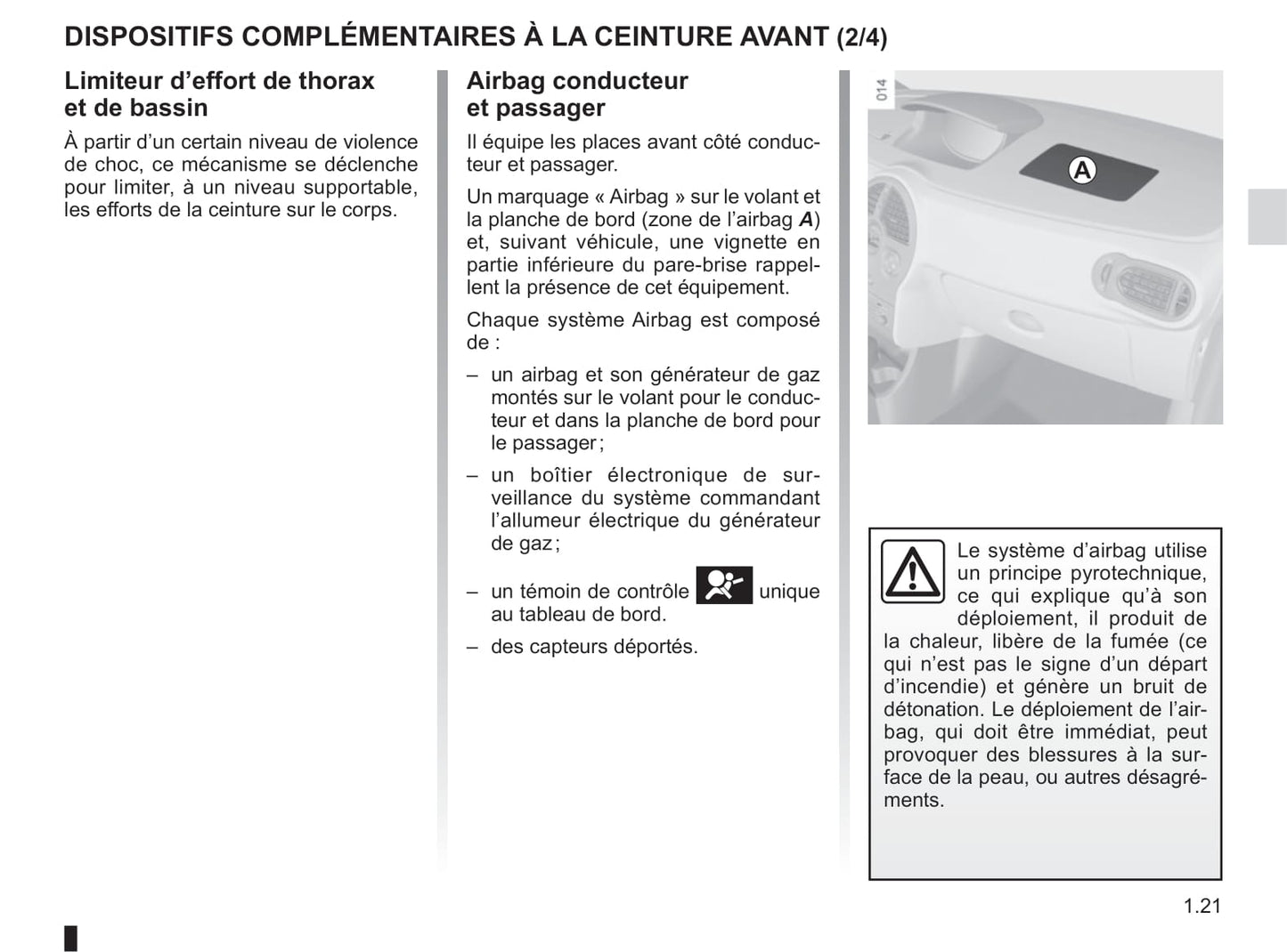 2012-2013 Renault Modus Gebruikershandleiding | Frans