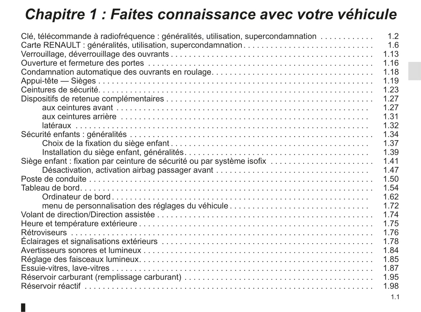 2015-2018 Renault Kadjar Manuel du propriétaire | Français
