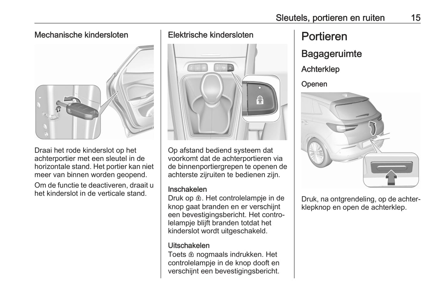 2021 Opel Grandland/Grandland Hybrid Owner's Manual | Dutch