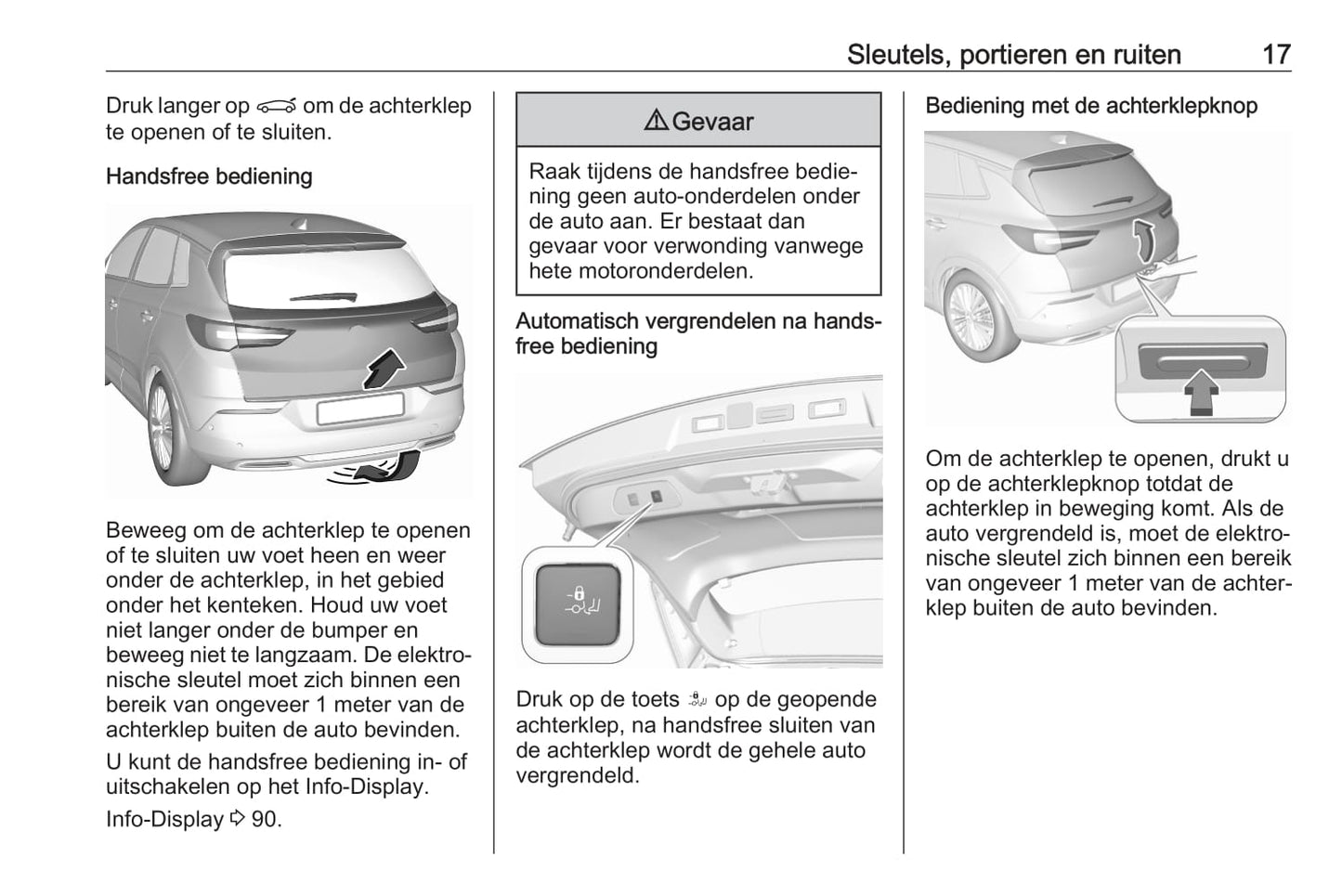 2021 Opel Grandland Manuel du propriétaire | Néerlandais