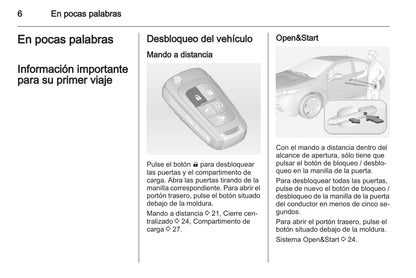 2012-2013 Opel Ampera Manuel du propriétaire | Espagnol