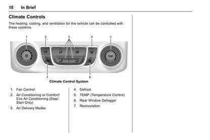 2018 Chevrolet Impala Gebruikershandleiding | Engels