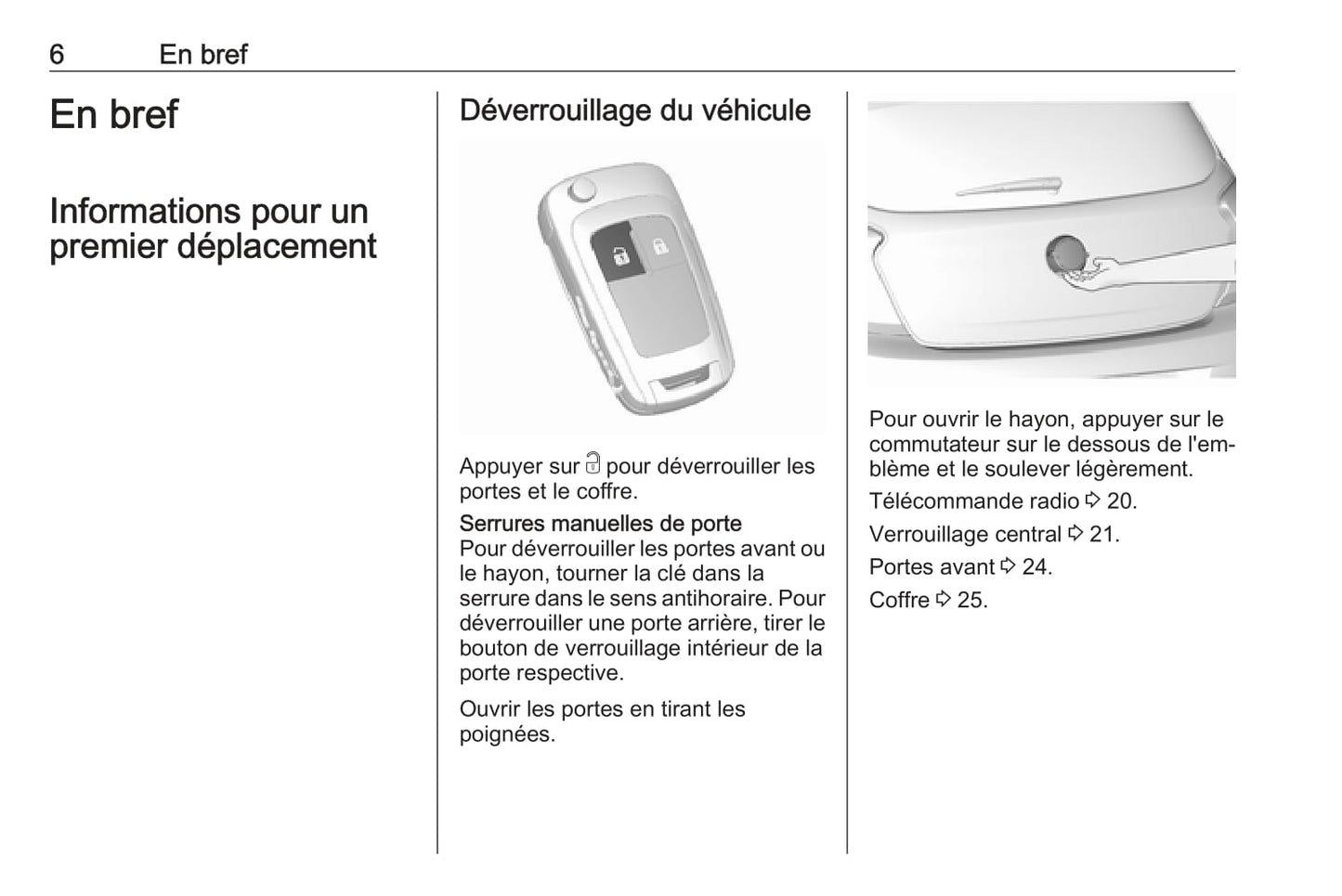 2018-2019 Opel Karl Manuel du propriétaire | Français