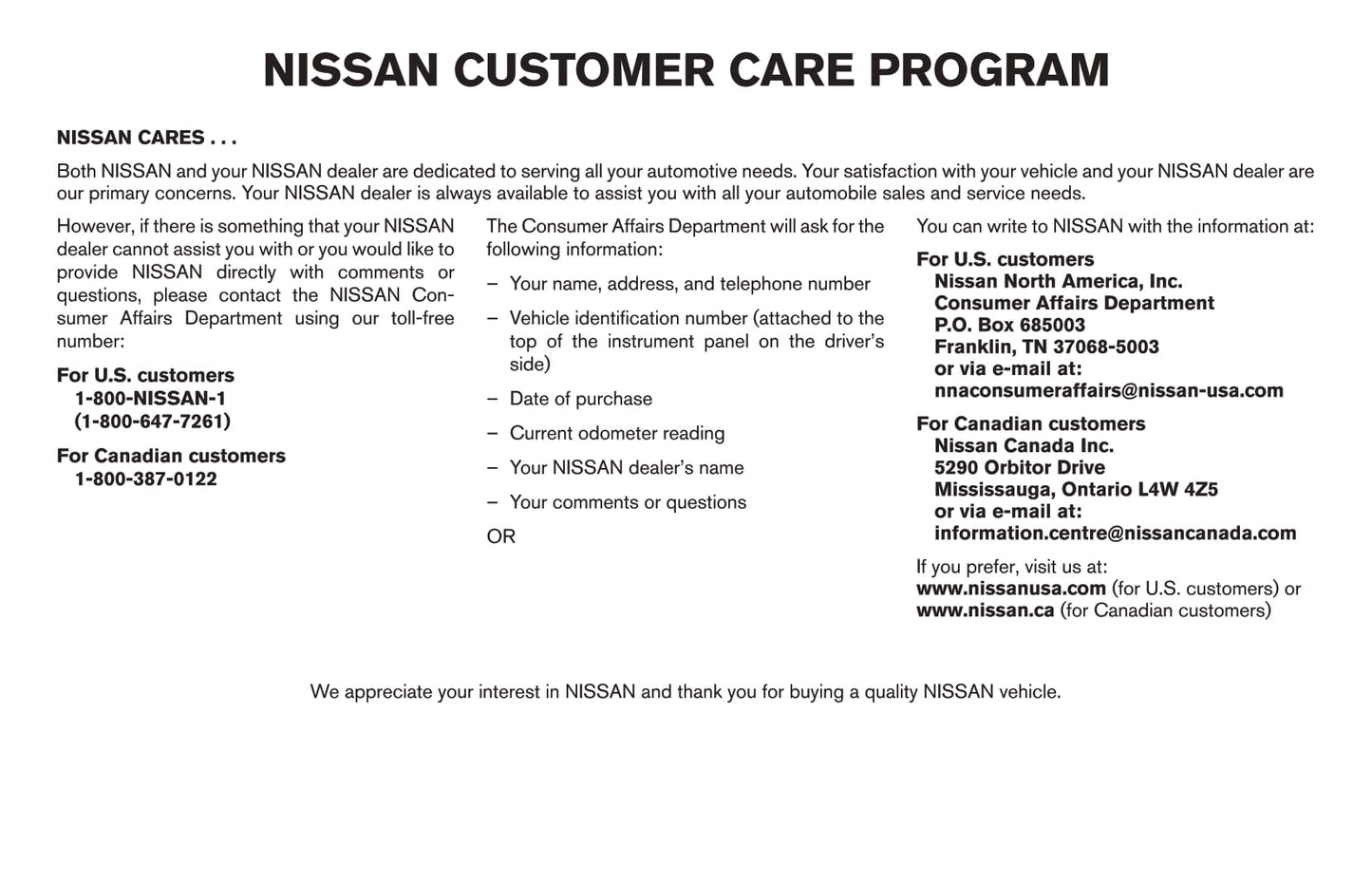 2017 Nissan Murano Owner's Manual | English