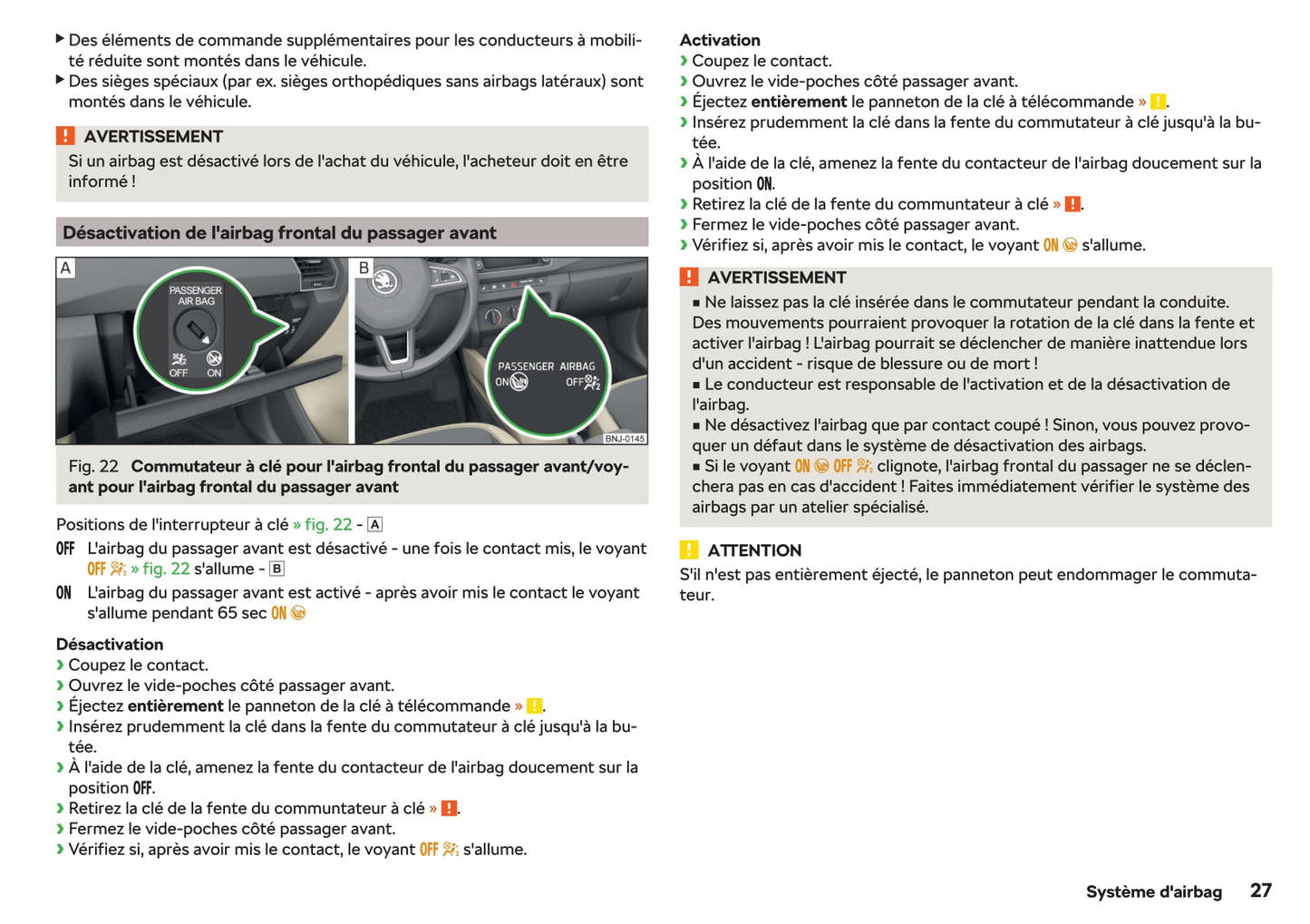 2015-2018 Skoda Fabia Manuel du propriétaire | Français