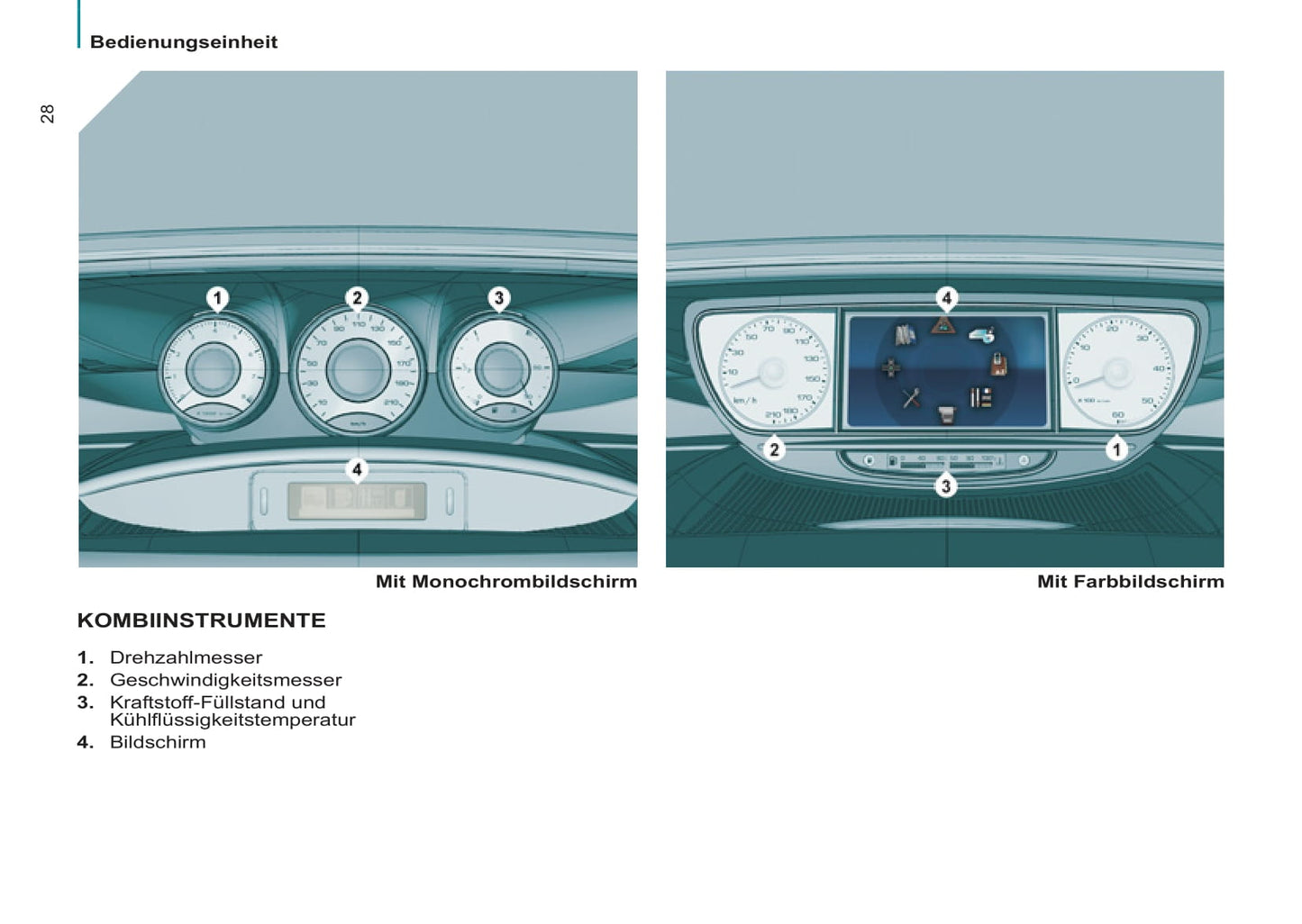 2013-2014 Peugeot 807 Owner's Manual | German