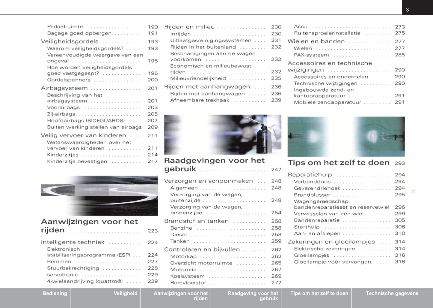 2004-2007 Audi A4 Gebruikershandleiding | Nederlands