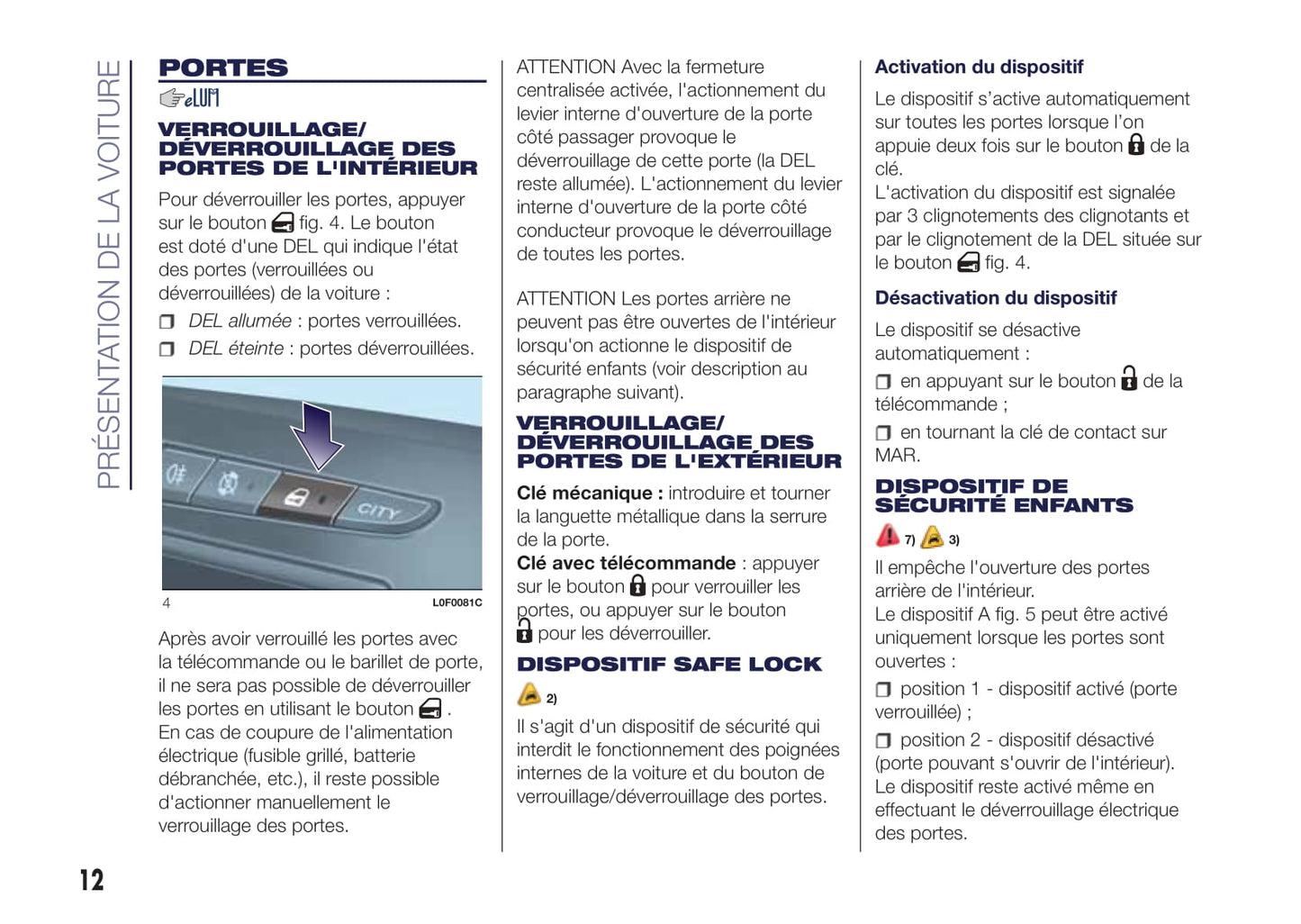 2015-2017 Lancia Ypsilon Owner's Manual | French