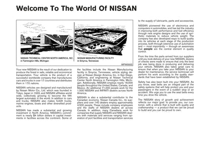 2003-2006 Nissan 350Z Manuel du propriétaire | Anglais