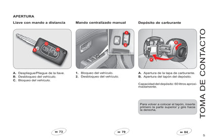 2013-2014 Citroën C8 Gebruikershandleiding | Spaans