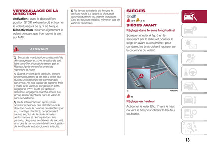 2012-2017 Fiat 500L Manuel du propriétaire | Français