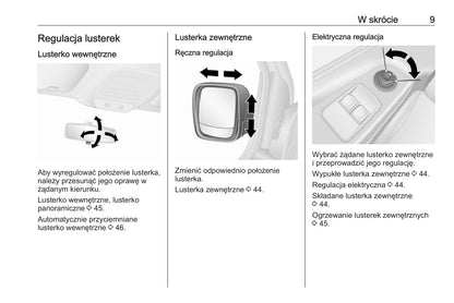 2019 Opel Vivaro Owner's Manual | Polish