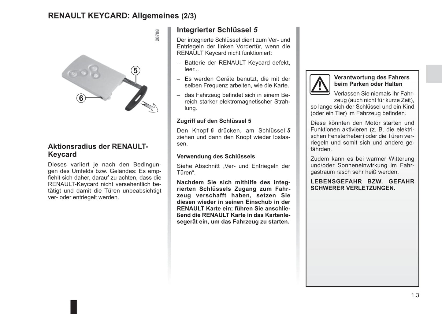 2017-2019 Renault Captur Owner's Manual | German