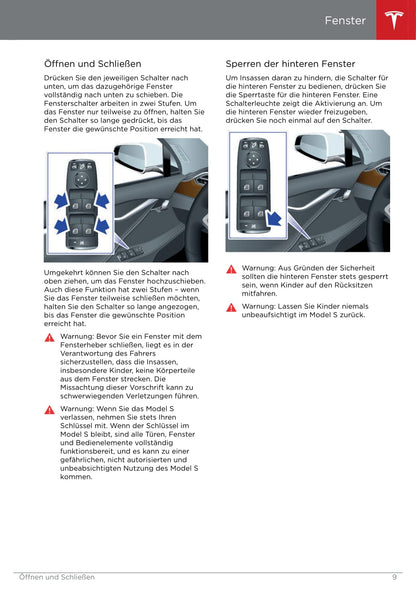 2016-2019 Tesla Model S Gebruikershandleiding | Duits