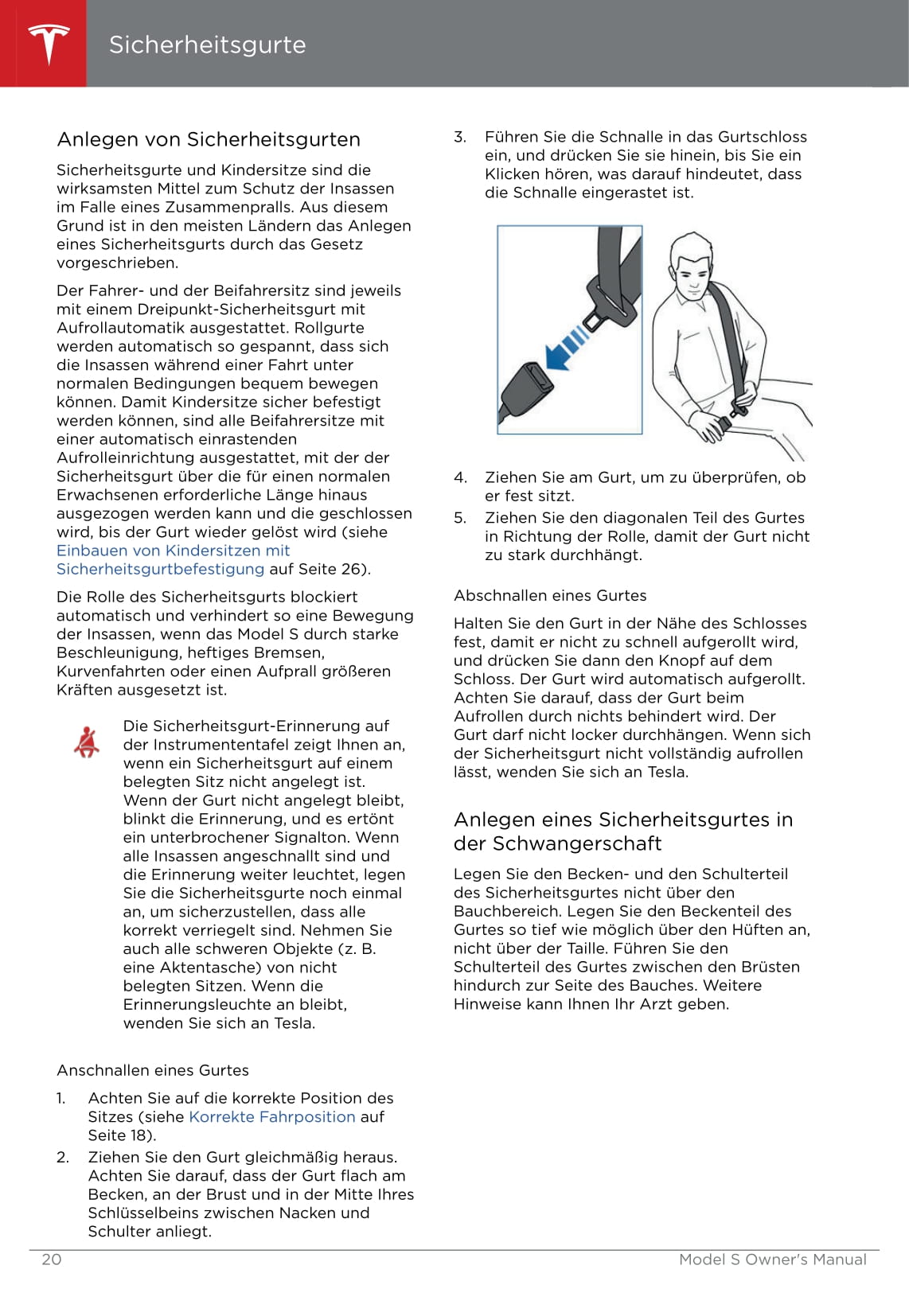 2016-2019 Tesla Model S Gebruikershandleiding | Duits