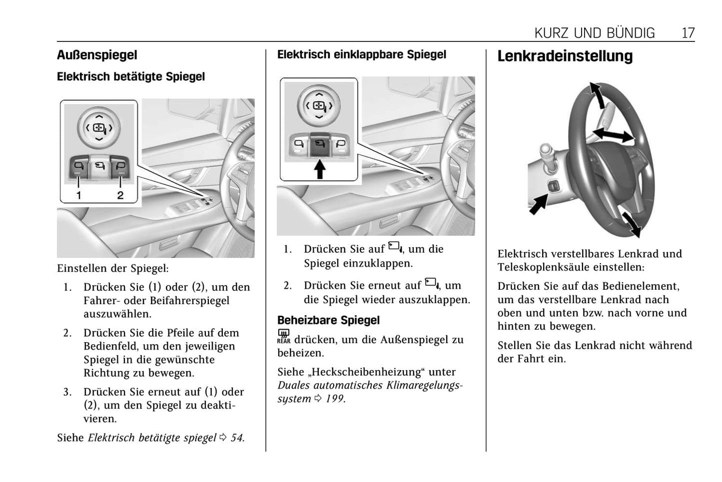2015-2018 Cadillac Escalade Owner's Manual | German