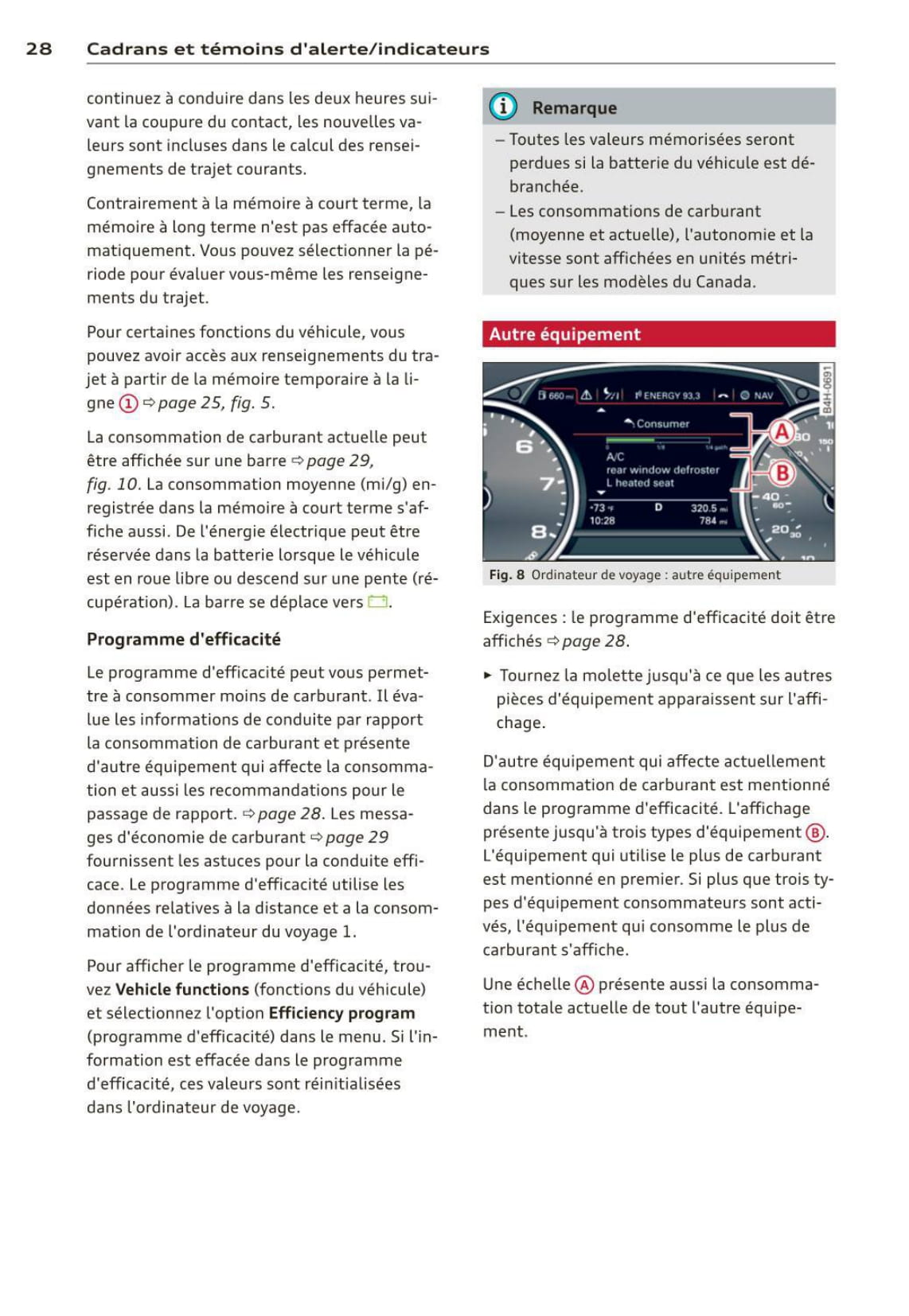 2010-2014 Audi A7/S7 Manuel du propriétaire | Français