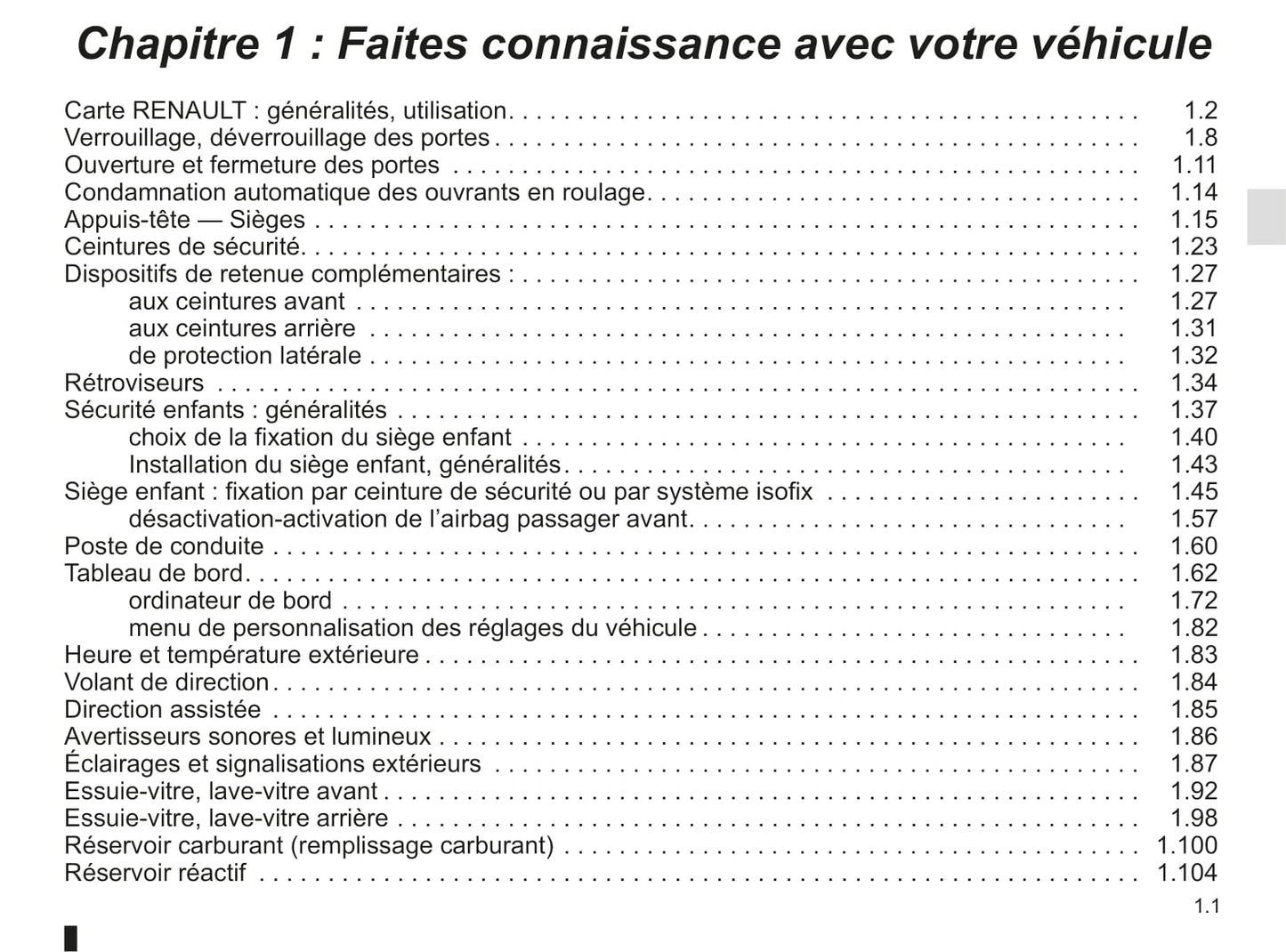 2015-2020 Renault Espace Manuel du propriétaire | Français