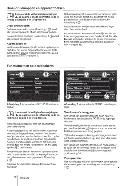 2010 Volkswagen RNS 510 Gebruikershandleiding | Nederlands