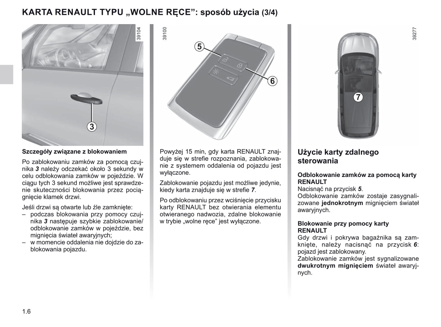 2015-2020 Renault Espace Manuel du propriétaire | Polonais
