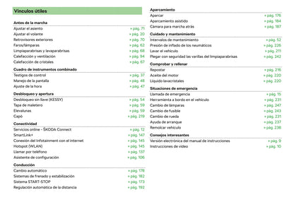 2017-2018 Skoda Fabia Gebruikershandleiding | Spaans