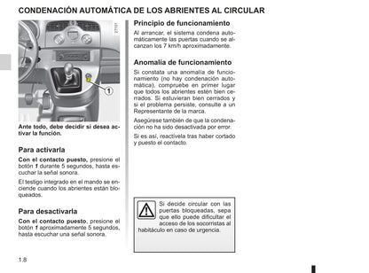 2009-2011 Renault Kangoo Manuel du propriétaire | Espagnol