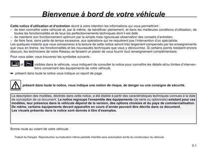 2021 Renault Mégane Owner's Manual | French