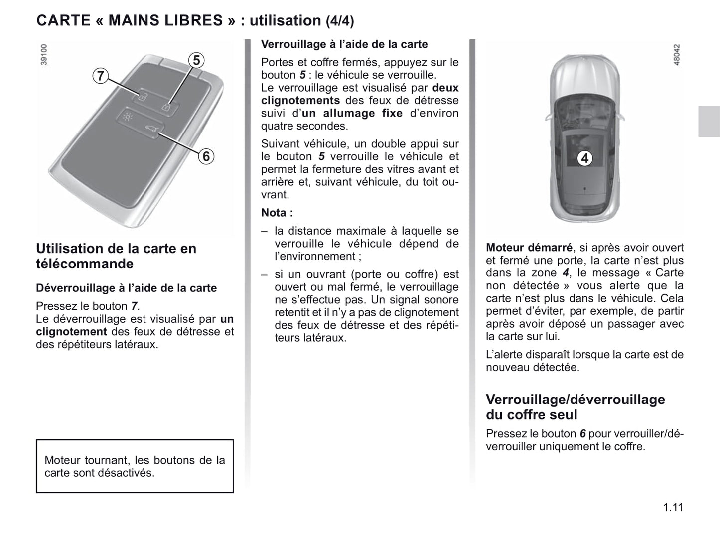 2021 Renault Mégane Owner's Manual | French