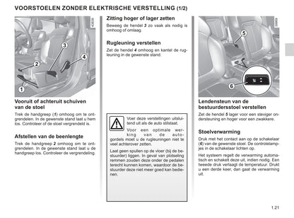2021-2022 Renault Kadjar Owner's Manual | Dutch