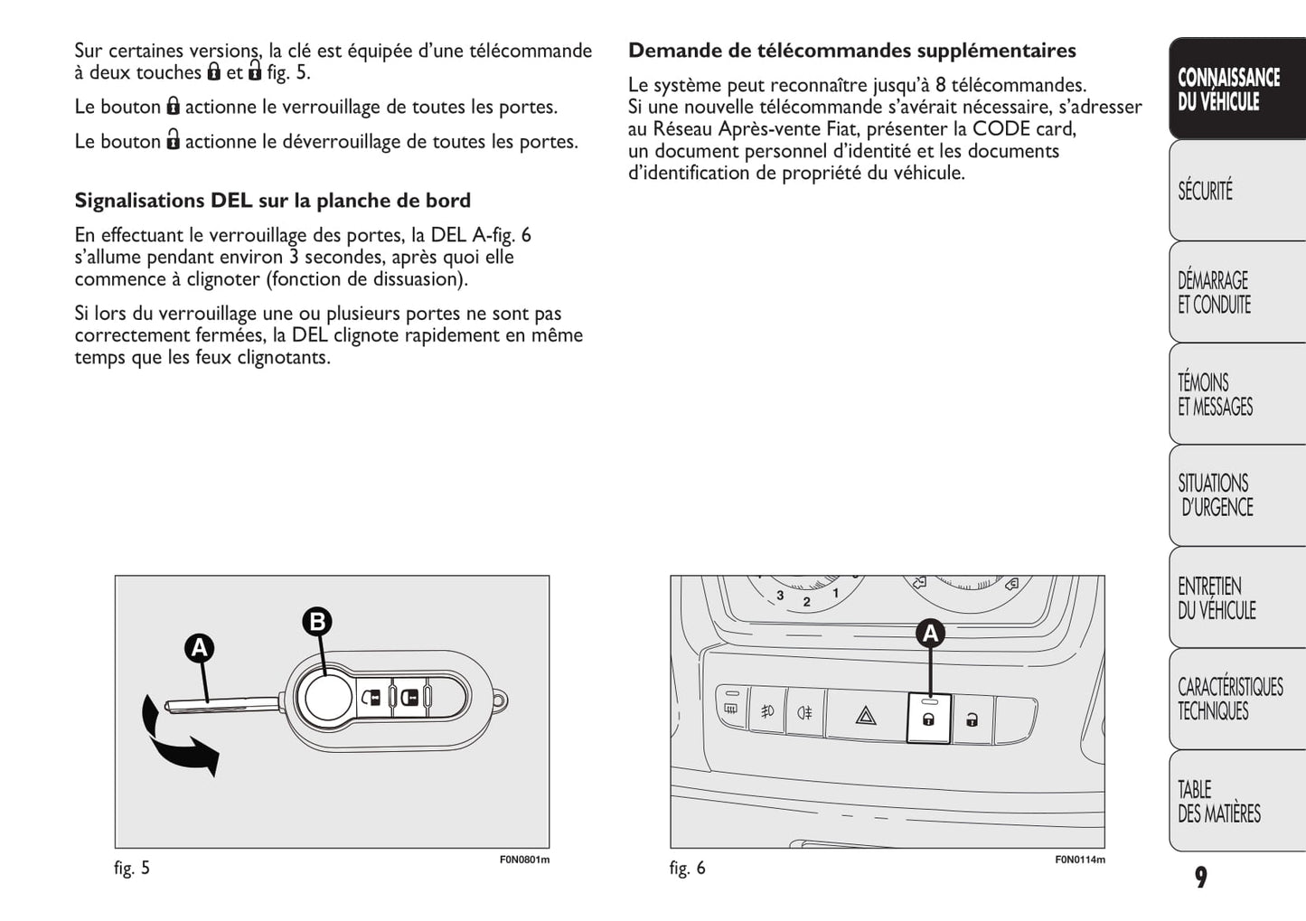 2006-2014 Fiat Ducato Euro 4 Manuel du propriétaire | Français