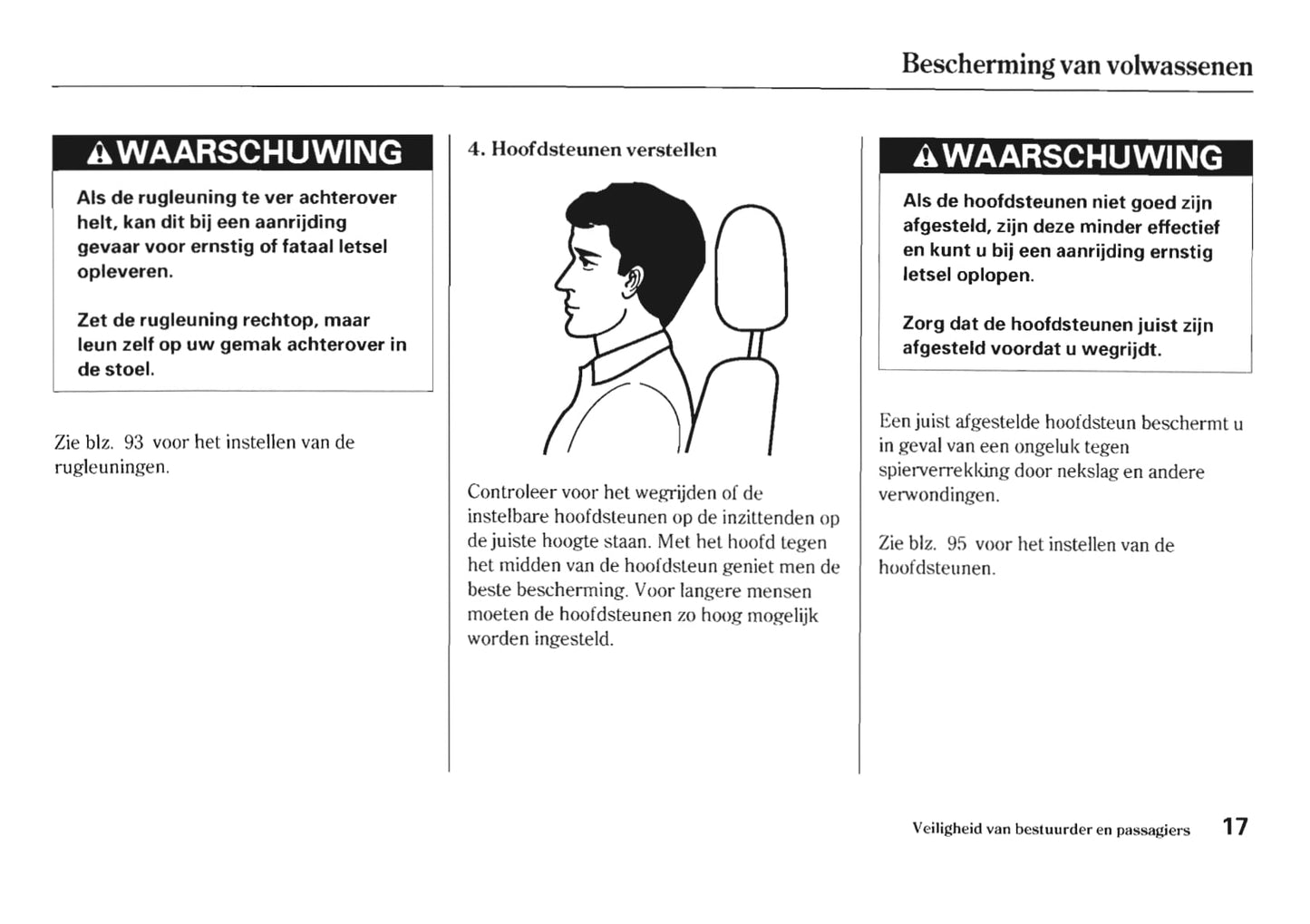 2005-2006 Honda HR-V Owner's Manual | Dutch