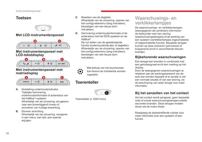 2018-2020 Citroën Jumpy/Dispatch/SpaceTourer Owner's Manual | Dutch