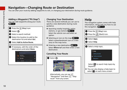 Honda CR-V Navigation Gebruikershandleiding 2018