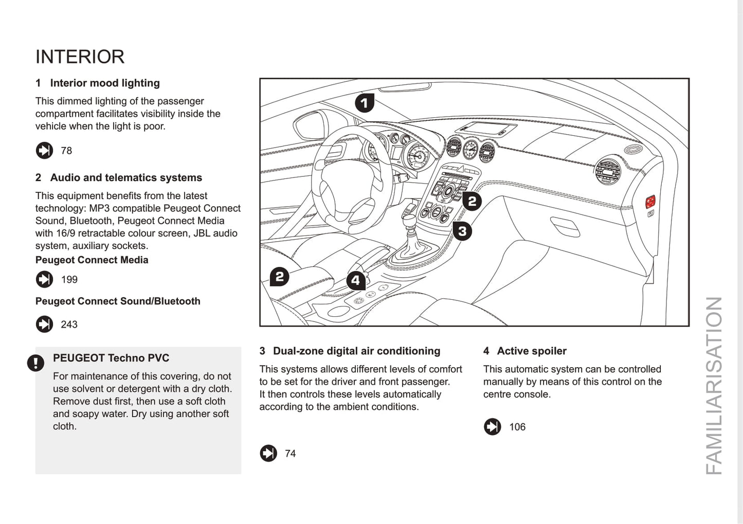 2011-2013 Peugeot RCZ Manuel du propriétaire | Anglais