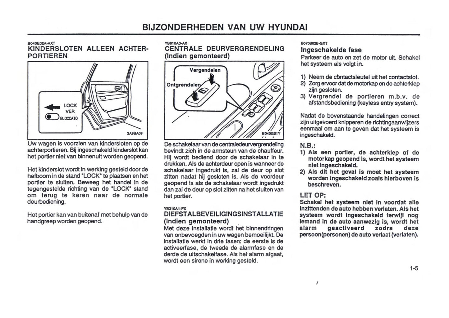 2000-2004 Hyundai Trajet Manuel du propriétaire | Néerlandais