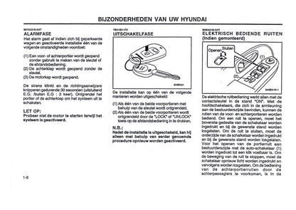 2000-2004 Hyundai Trajet Manuel du propriétaire | Néerlandais