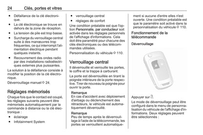 2017-2018 Opel Mokka/Mokka X Owner's Manual | French