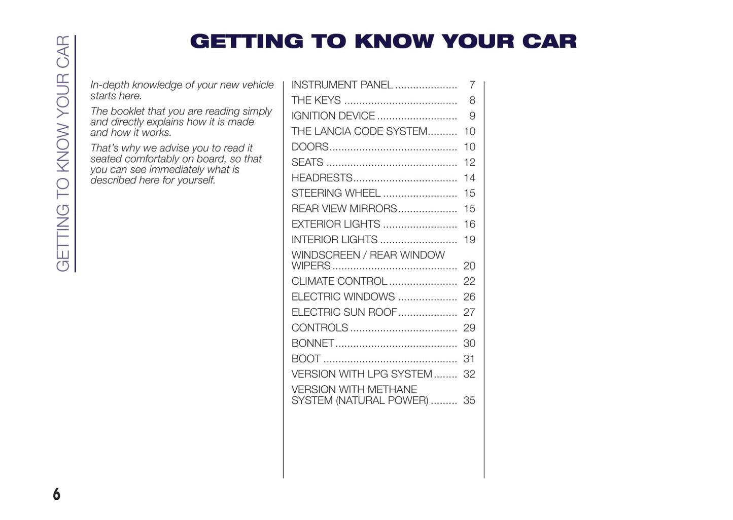 2015-2017 Lancia Ypsilon Owner's Manual | English