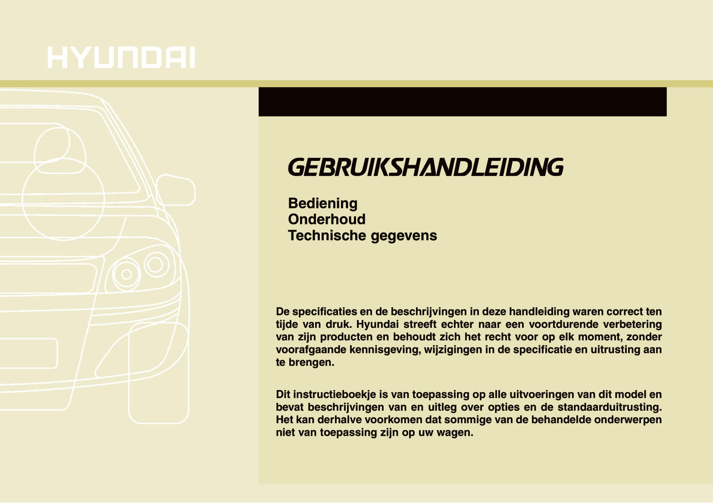 2017-2018 Hyundai i40 Gebruikershandleiding | Nederlands