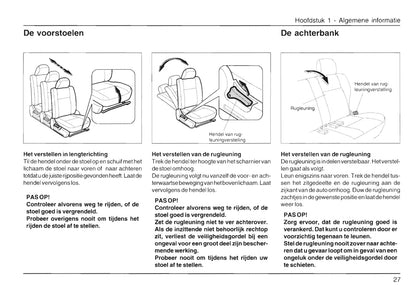 2000-2006 Daihatsu Terios Owner's Manual | Dutch