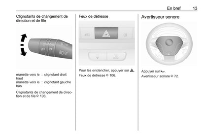 2017 Opel Combo Owner's Manual | French