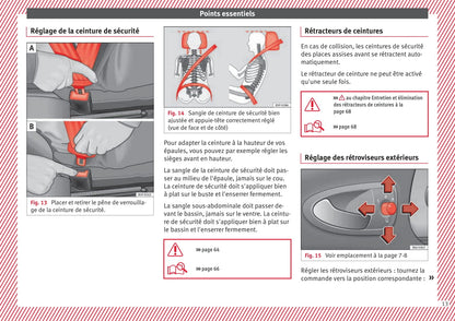 2015-2016 Seat Ibiza Owner's Manual | French