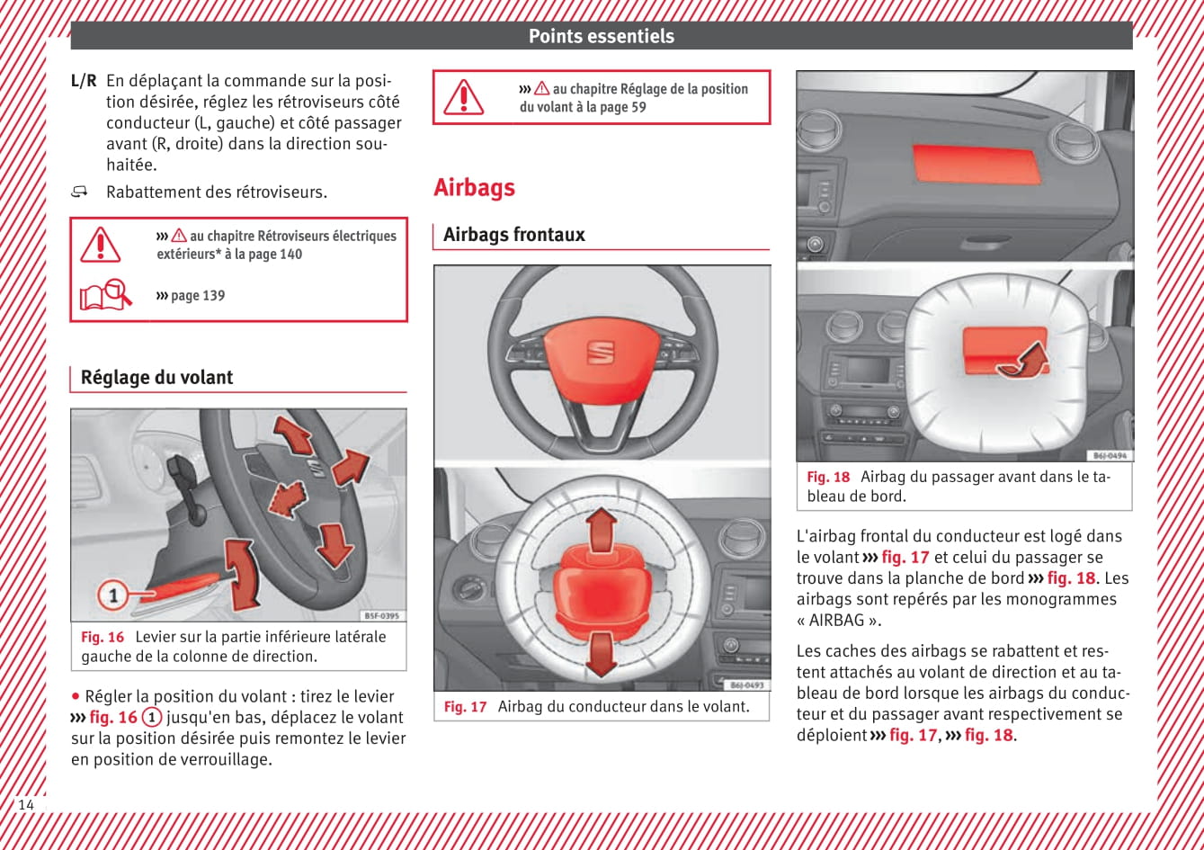 2015-2016 Seat Ibiza Owner's Manual | French