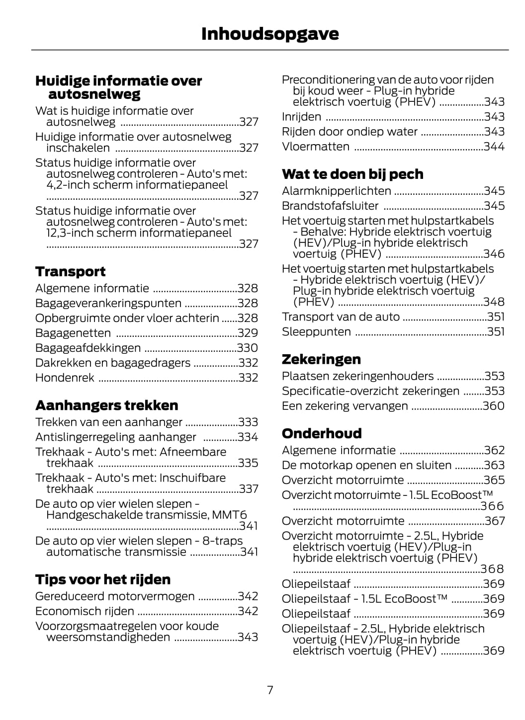 2021 Ford Kuga Gebruikershandleiding | Nederlands