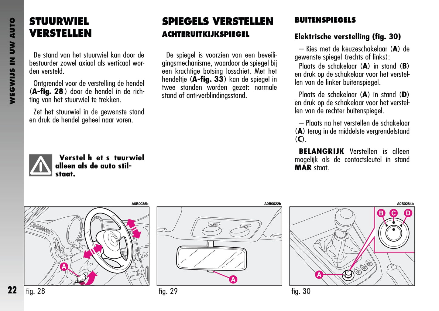 2003-2005 Alfa Romeo 156 Manuel du propriétaire | Néerlandais