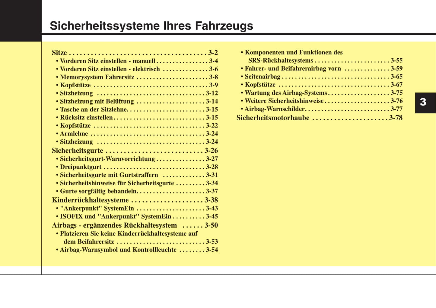 2015-2016 Hyundai Santa Fe Owner's Manual | German