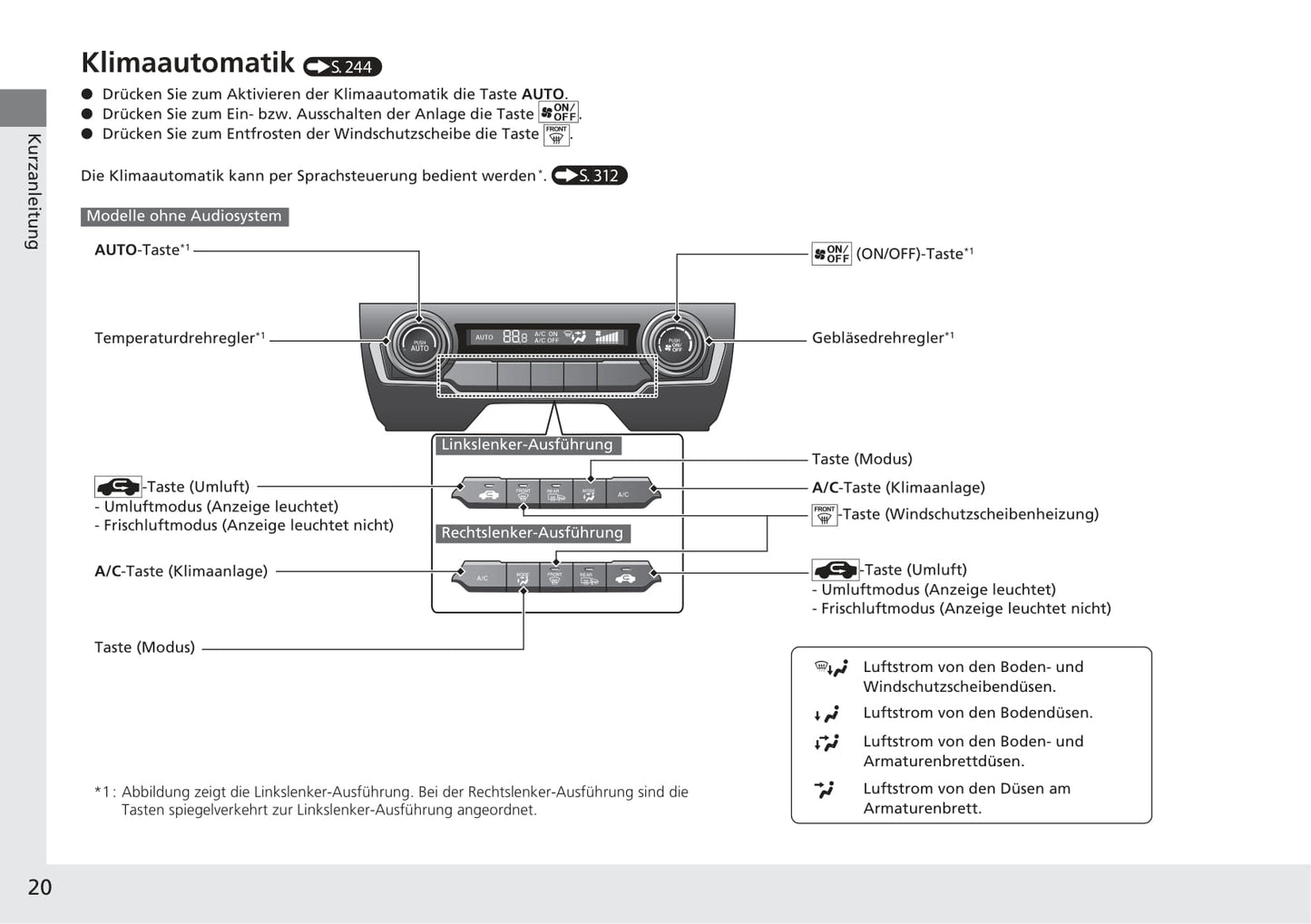 2017-2018 Honda Civic Sedan Diesel Owner's Manual | German