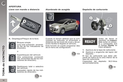 2012-2013 Peugeot 3008 HYbrid4 Manuel du propriétaire | Espagnol